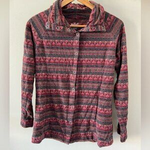 Woolrich Womens Snap Button Down lightweight jacket